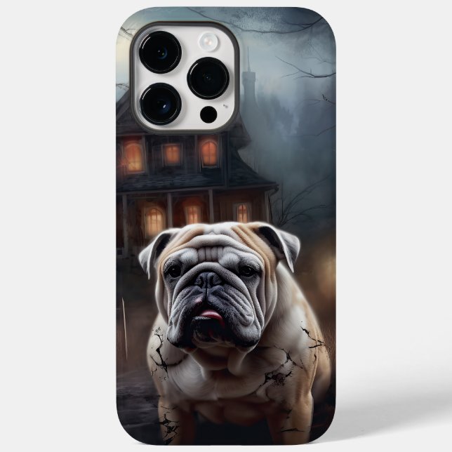 Bulldog Halloween Scary  Case-Mate iPhone Case (Back)
