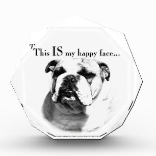 Bulldog Happy Face Award
