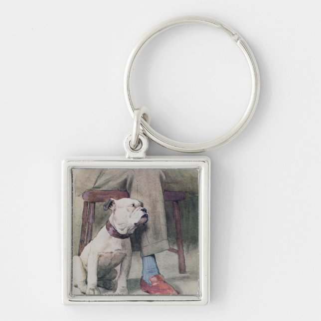 Bulldog Keychain (Front)