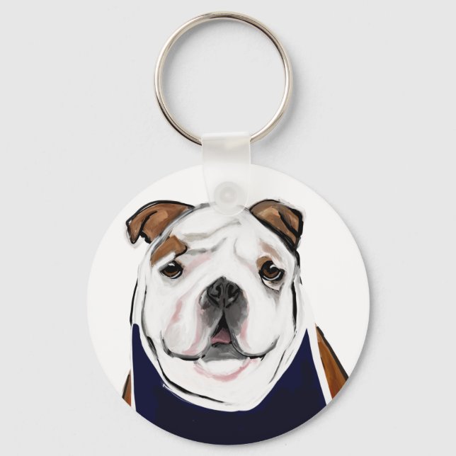 BULLDOG   KEYCHAIN (Front)