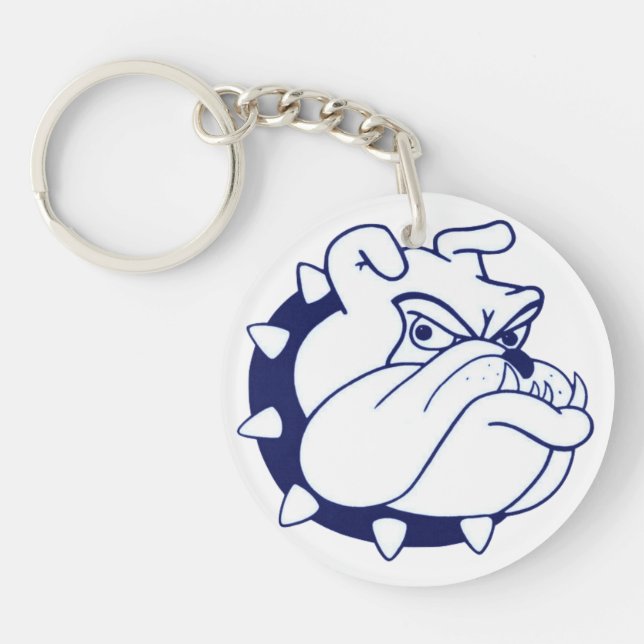 Bulldog Keychain (Front)