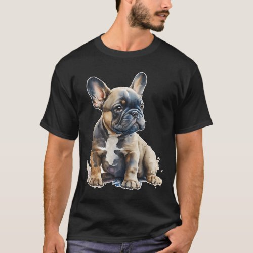 Bulldog Kids Clothes Frenchie Dad Mom  T_Shirt