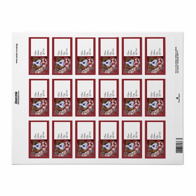  Bulldog   Label (Full Sheet)