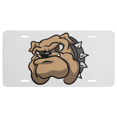 Bulldog License Plate