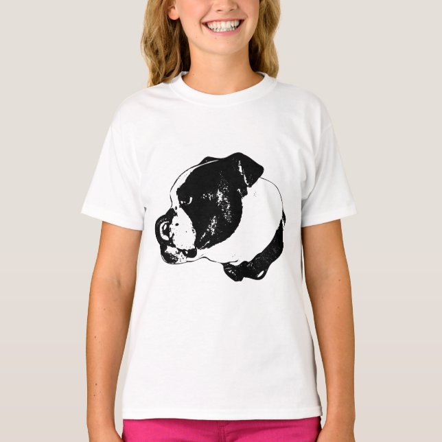 Bulldog Lick Look Winter Tee (Front)