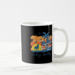Bulldog Life Is Better Vintage Sunset Coffee Mug