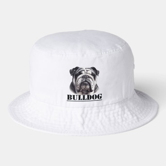 Bulldog Love Bucket Hat (Front)