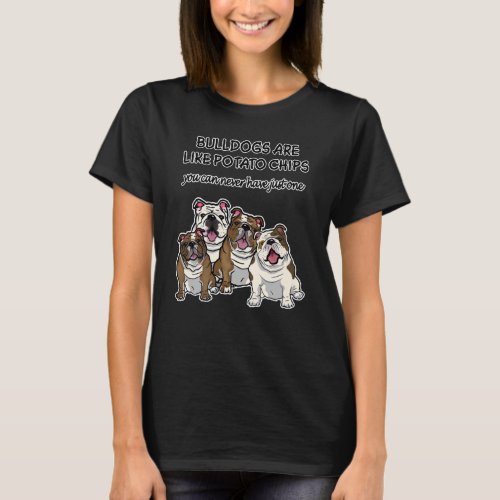 Bulldog Lover Foster Fail Adoption T_Shirt