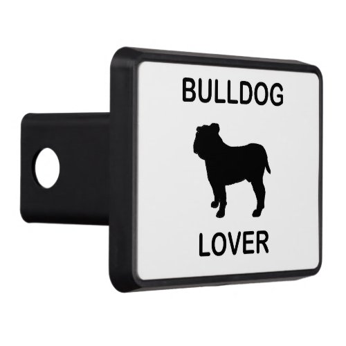 bulldog lover hitch cover