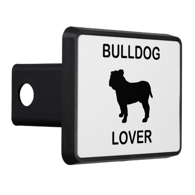 bulldog lover hitch cover (Right)