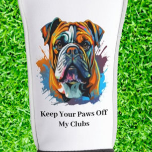 Bulldog-Lover Putter Golf Head Cover