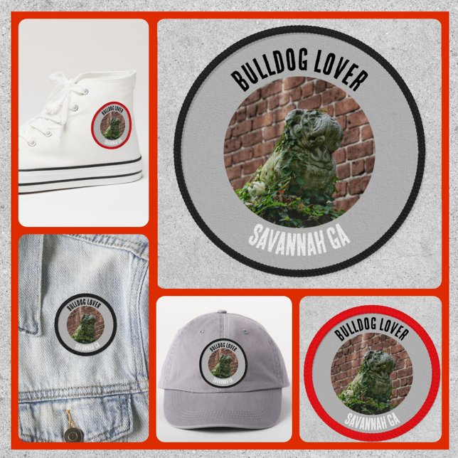 Bulldog Lover Savannah Georgia Photographic Patch (Creator Uploaded)