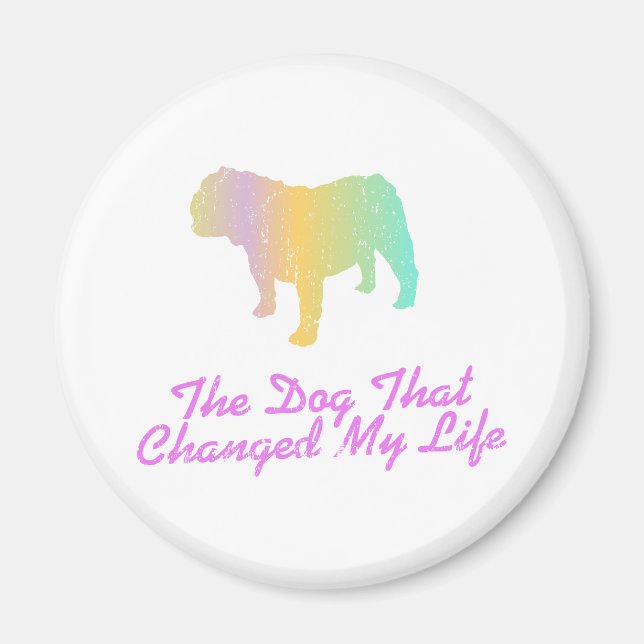 Bulldog Magnet (Front)