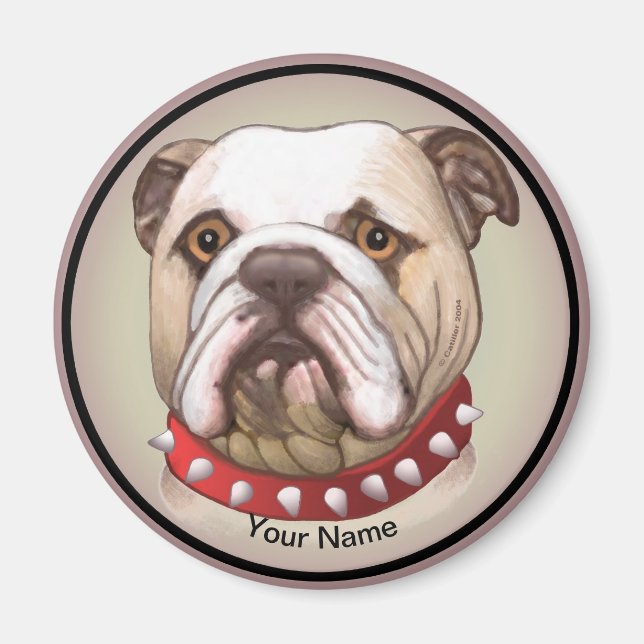 Bulldog  magnet (Front)