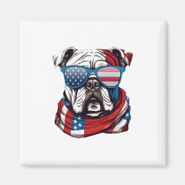 Bulldog  magnet (Front)
