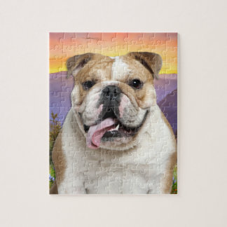 Bulldog Meadow Jigsaw Puzzle