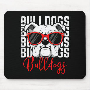 Bulldog Men Women Boys Girls Youth Kids Teen Mouse Pad