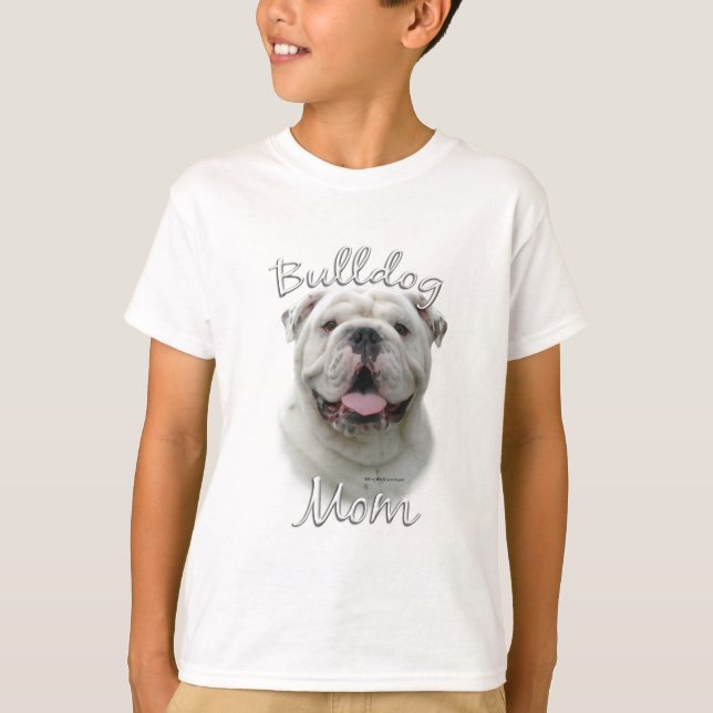Bulldog Mom 2 T-Shirt (Front)