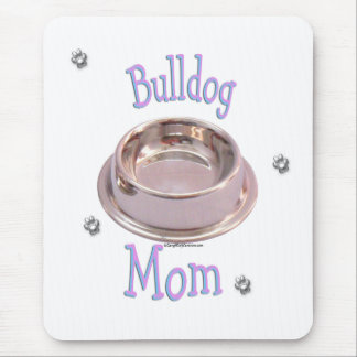 Bulldog Mom Mouse Pad