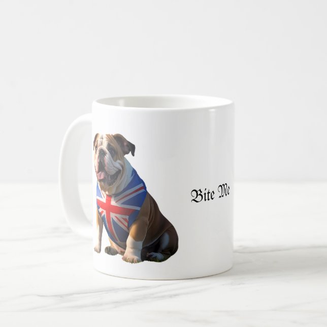 Bulldog Mug (Front Left)