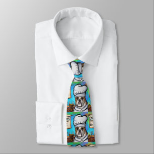 Bulldog n neck tie