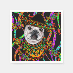 Bulldog    napkins