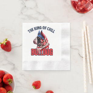 Bulldog Napkins
