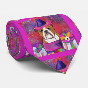 Bulldog neck tie