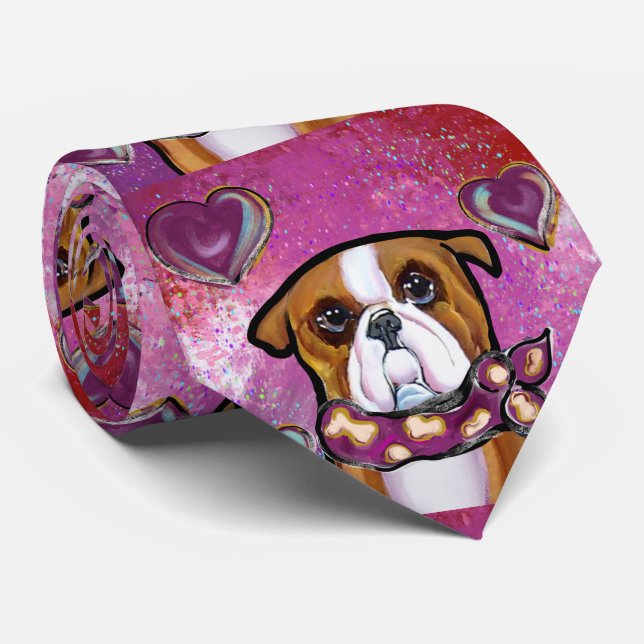 BULLDOG NECK TIE (Rolled)