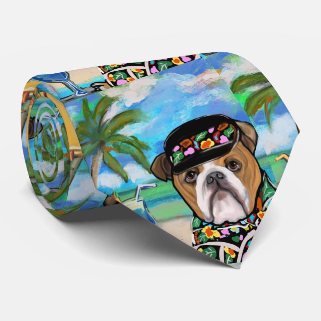 Bulldog                neck tie (Rolled)