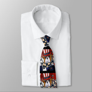 Bulldog              neck tie