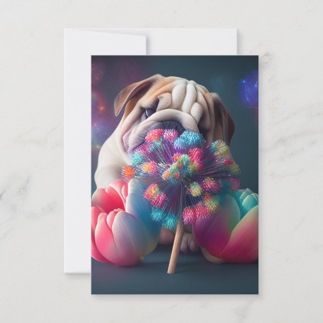 BULLDOG NOTE CARD (Front)