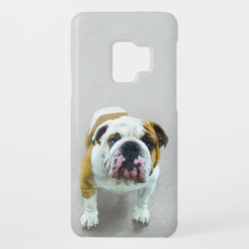 Bulldog Painting _ Cute Original Dog Art Case_Mate Samsung Galaxy S9 Case