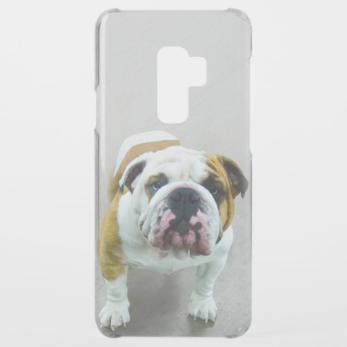 Bulldog Painting _ Cute Original Dog Art Uncommon Samsung Galaxy S9 Plus Case