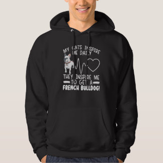 Bulldog Pet Dog Breeder French Bulldog Hoodie