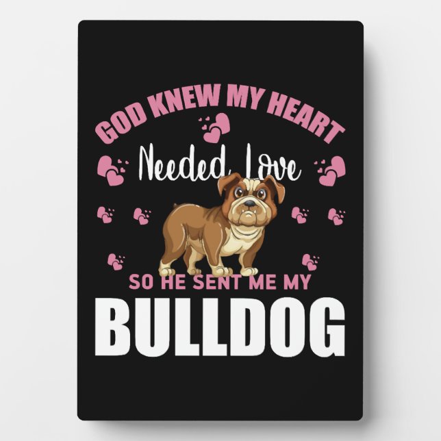 BULLDOG PLAQUE (Front)