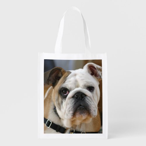 Bulldogpng Reusable Grocery Bag