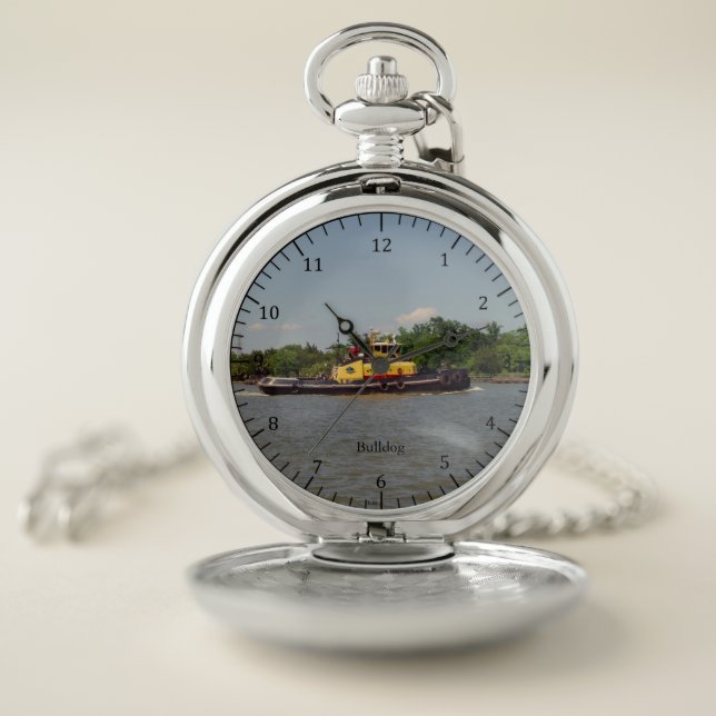 Bulldog pocket watch (Inside)