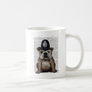 Bulldog Policeman Coffee Mug