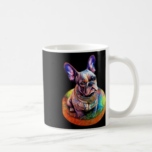 Bulldog Pop Art Colorful Portrait For Bulldog Love Coffee Mug