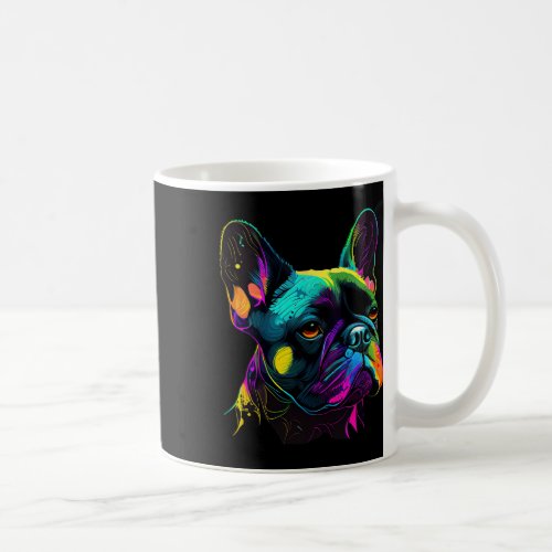 Bulldog Pop Art Design Cute French Bulldog Lovers  Coffee Mug