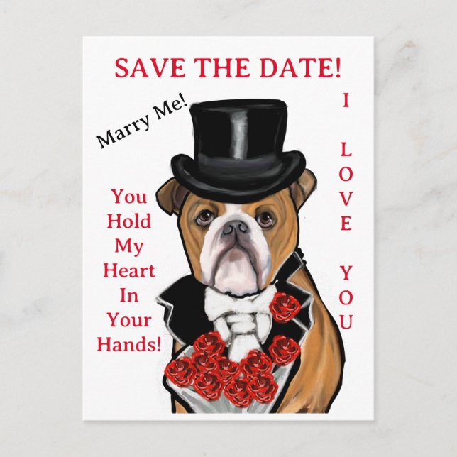 Bulldog   postcard (Front)