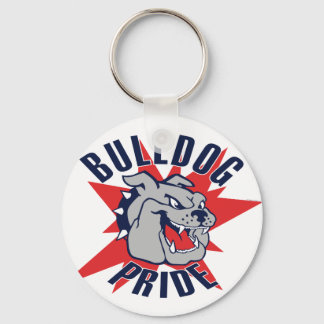 Bulldog Pride Keychain