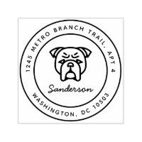 Bulldog Return Address Stamp Self-Inking