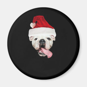 Bulldog Santa Essential T-Shirt Magnet