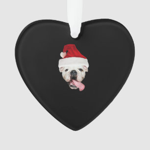 Bulldog Santa Essential T-Shirt Ornament