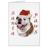 Bulldog Santa Paws (Front)