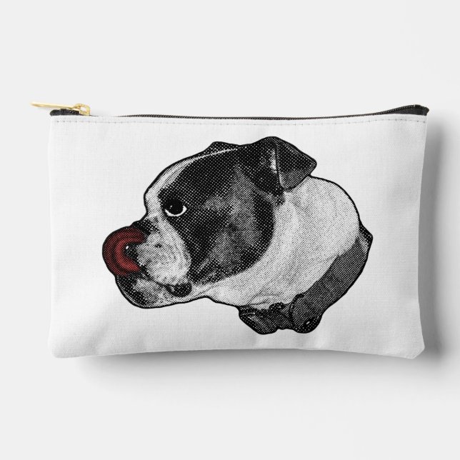 Bulldog Scarlet Pouch (Front)