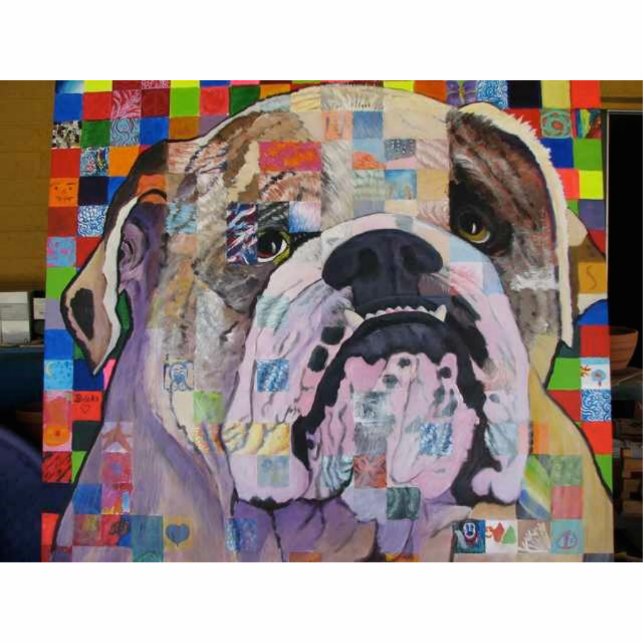 Bulldog Sculpture (Front)