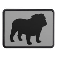 Bulldog Silhouette Cool Dog Lover's Black and Grey